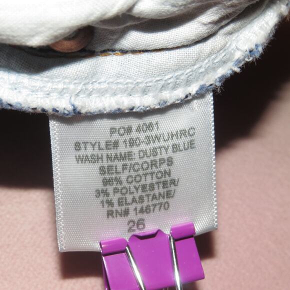 Re/Done Originals Ultra High Rise Button Fly Ankle Crop Jeans - Picture 12 of 13